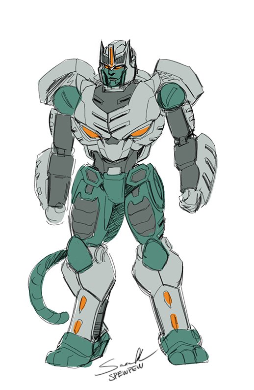 IDW continuity character model
