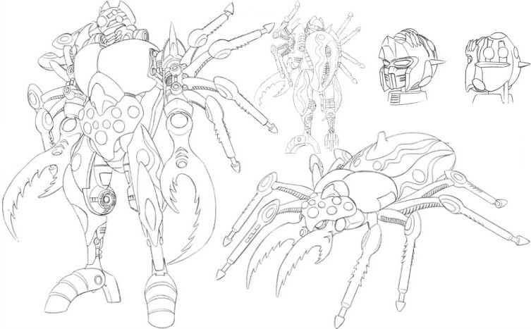 Beast Wars control art