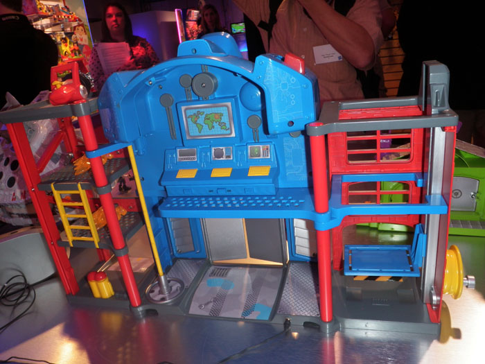 The back of Fire Station Prime