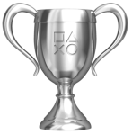 Silver PlayStation Trophy
