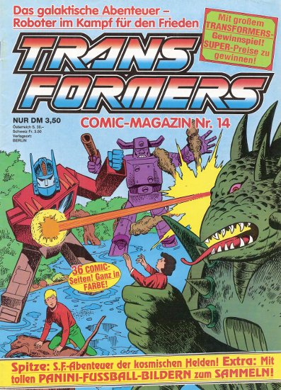 Transformers Comic-Magazin #14 (Condor Verlag, 1991)