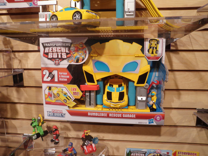 The Bumblebee Rescue Garage!