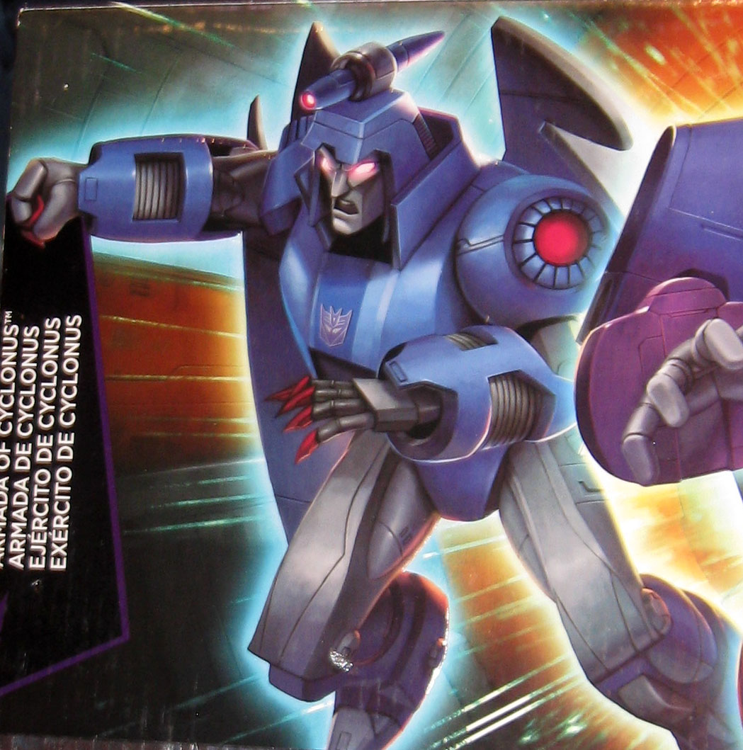 "Armada of Cyclonus" Sweep box art.