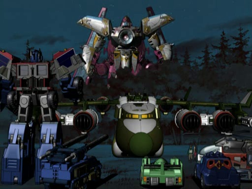 Vector Prime's robot model hasn't been resized post-transformation. Landmine