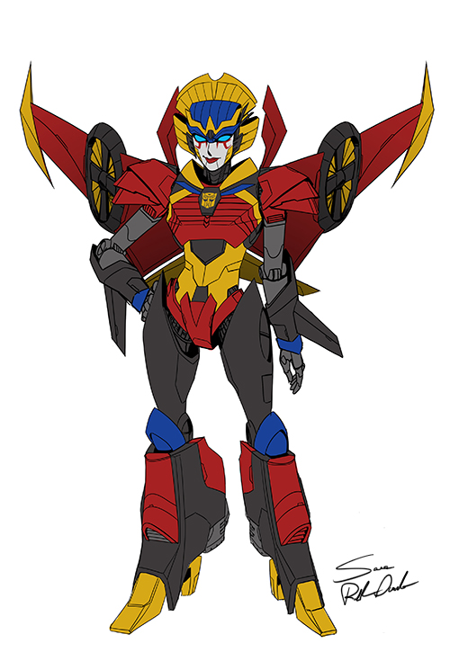 IDW "Combiner Hunters" temporary color scheme