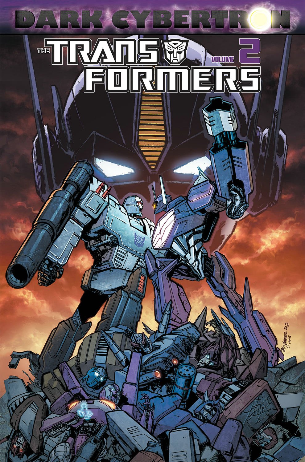 Dark Cybertron Volume 2 – cover art by Phil Jimenez and Romulo Fajardo Jr