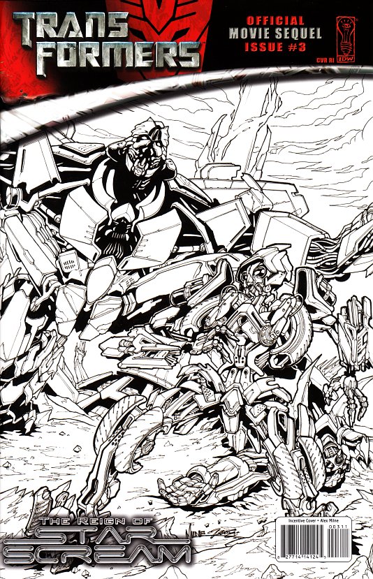 I need no colors to kill you, Arcee!