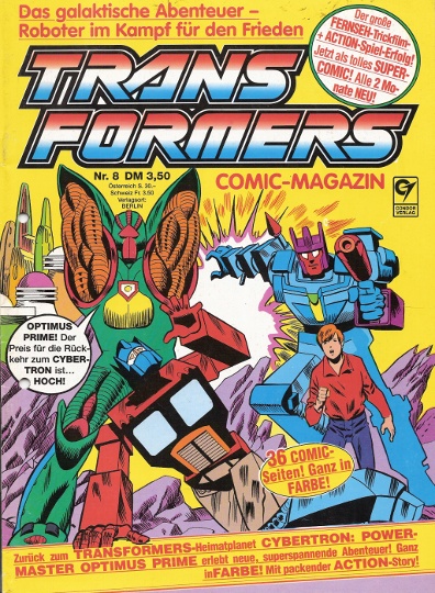 Transformers Comic-Magazin #8 (Condor Verlag, 1990)