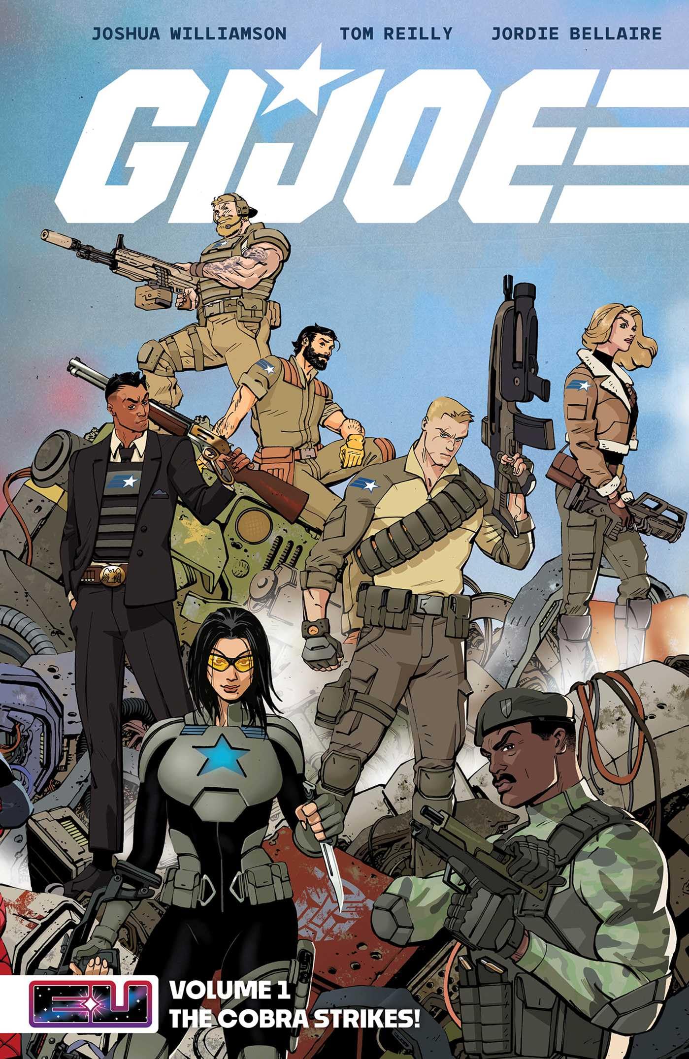 Volume 1: The Cobra Strikes! – cover art by Tom Reilly