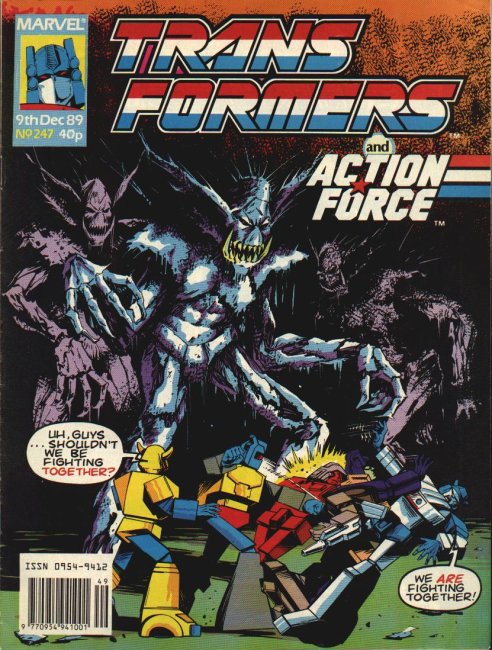 UK issue #247 - They'd never look that scary again.