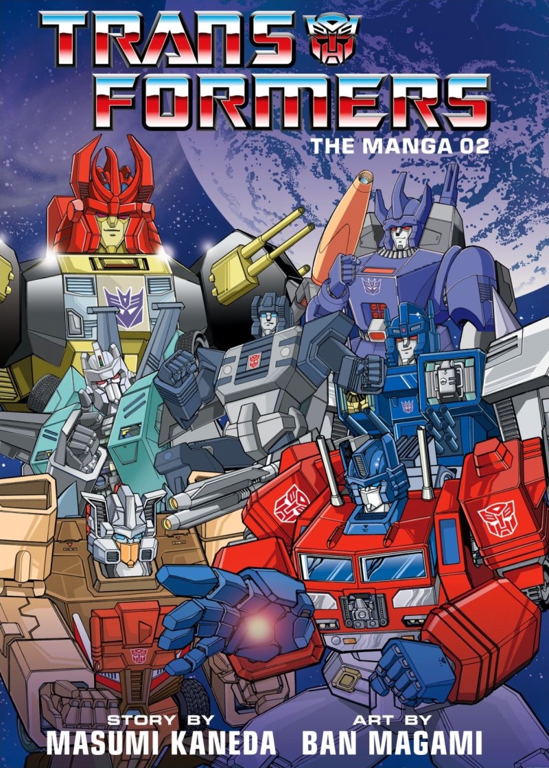 Transformers: The Manga Volume 2; art by Ban Magami