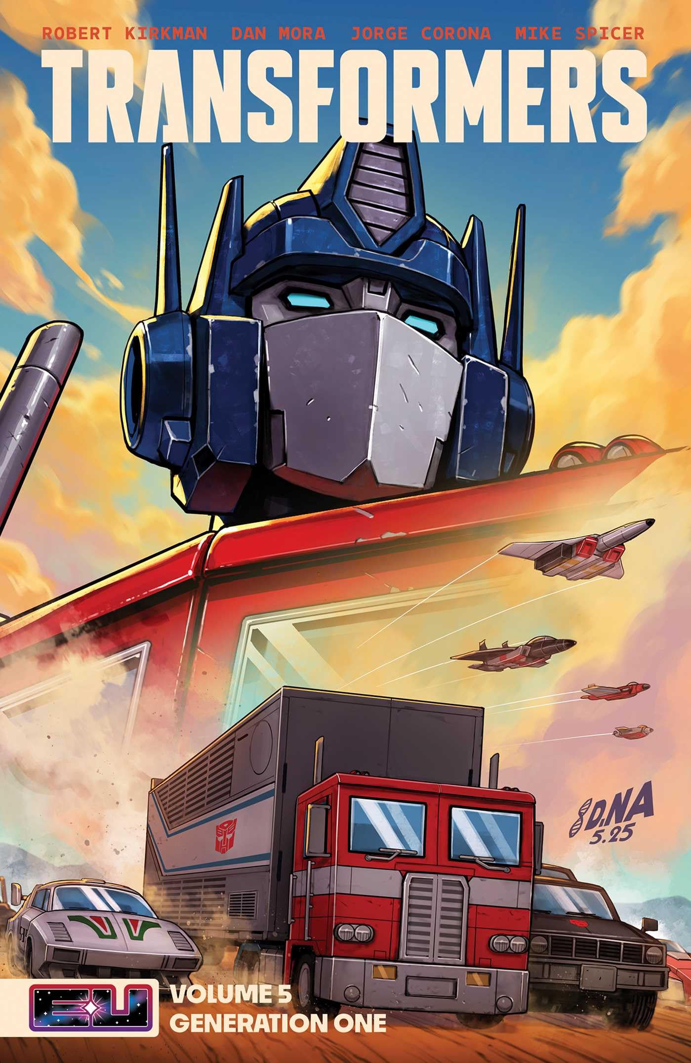 Volume 5: Generation One – cover art by David Nakayama