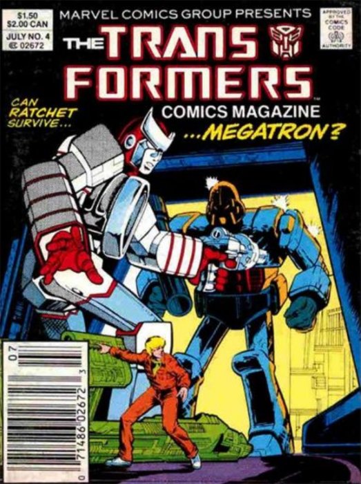 The Transformers Comics Magazine #4 (Marvel US, 1987)