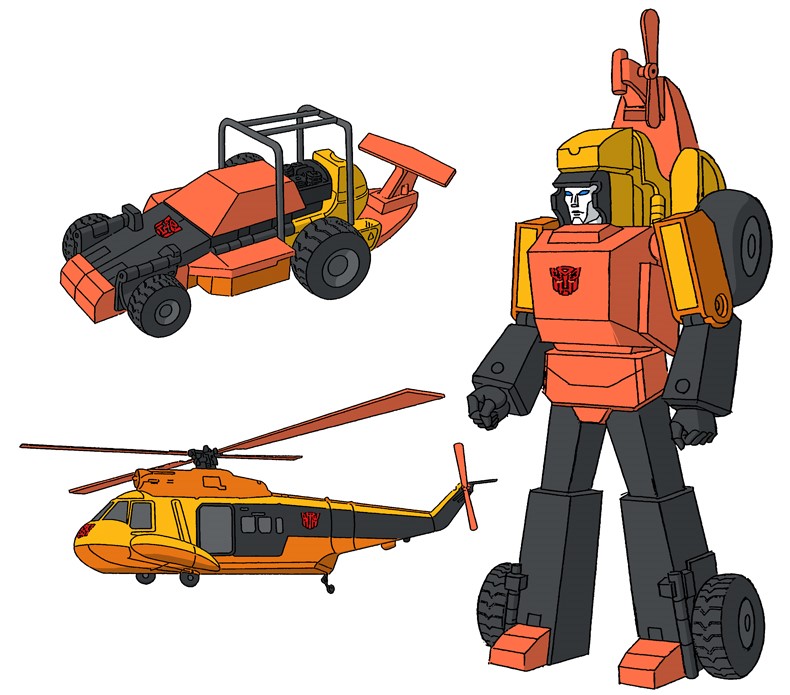 The Transformers cartoon model