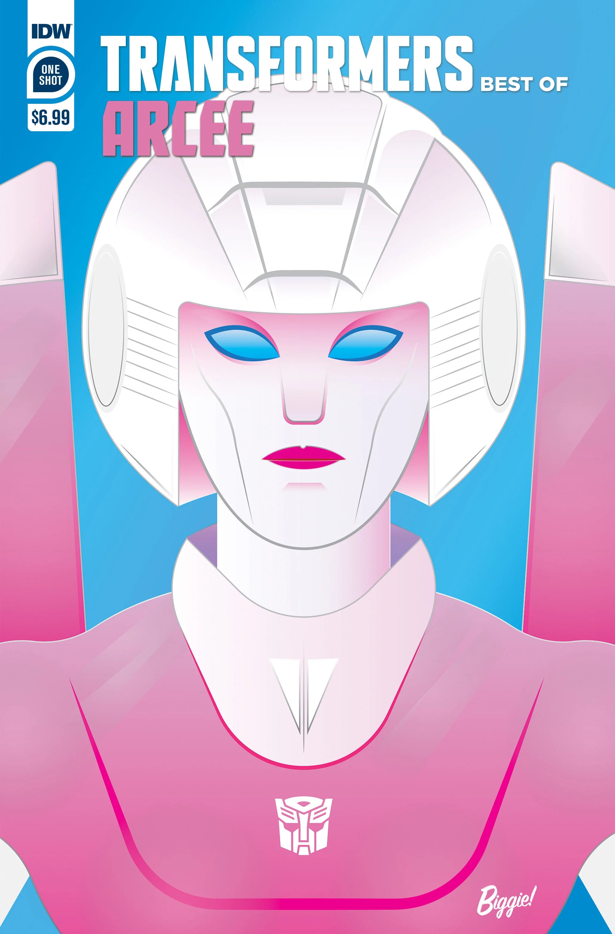 Best of Arcee – cover art by James Biggie