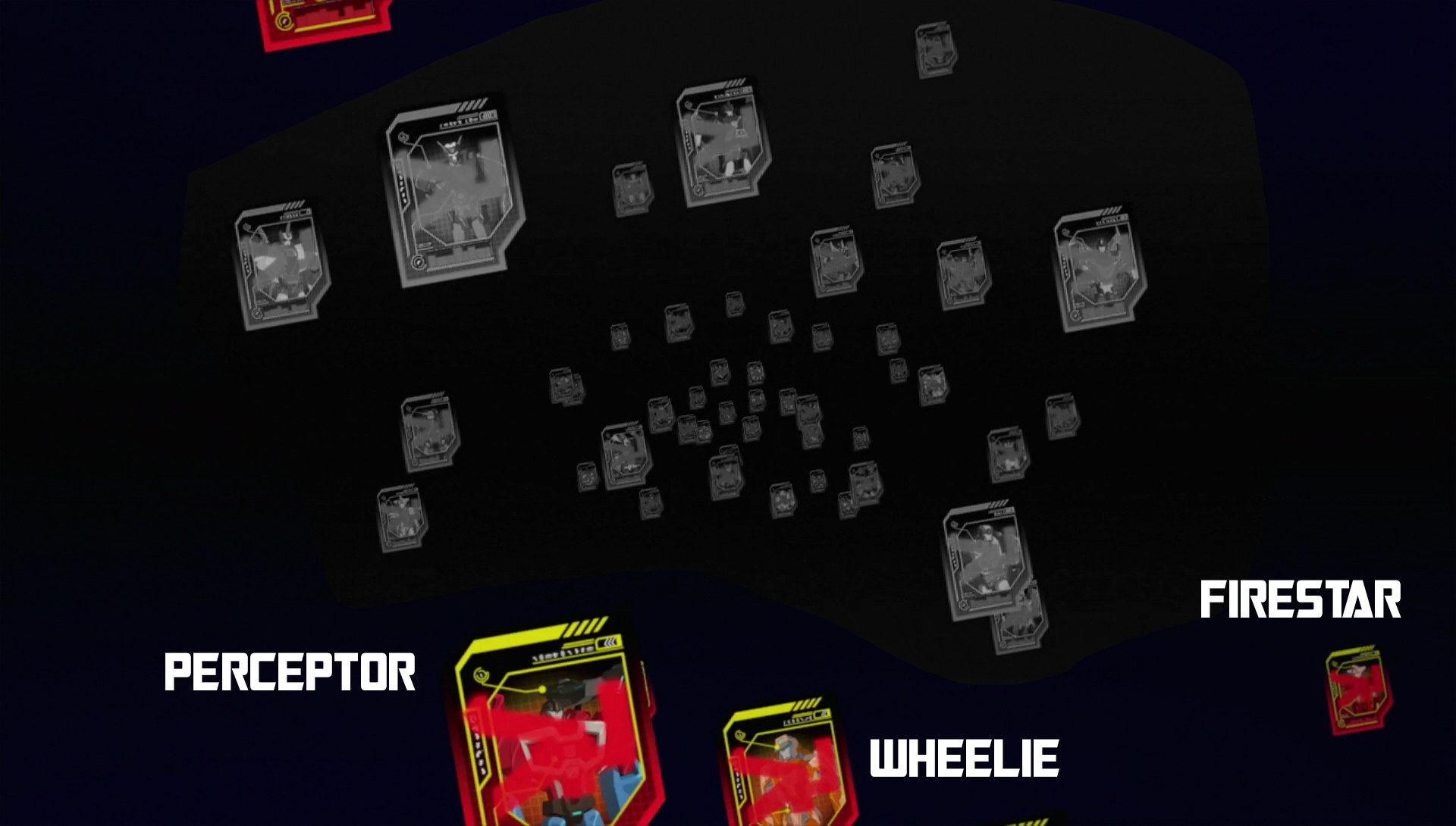 Perceptor, Wheelie, and Firestar