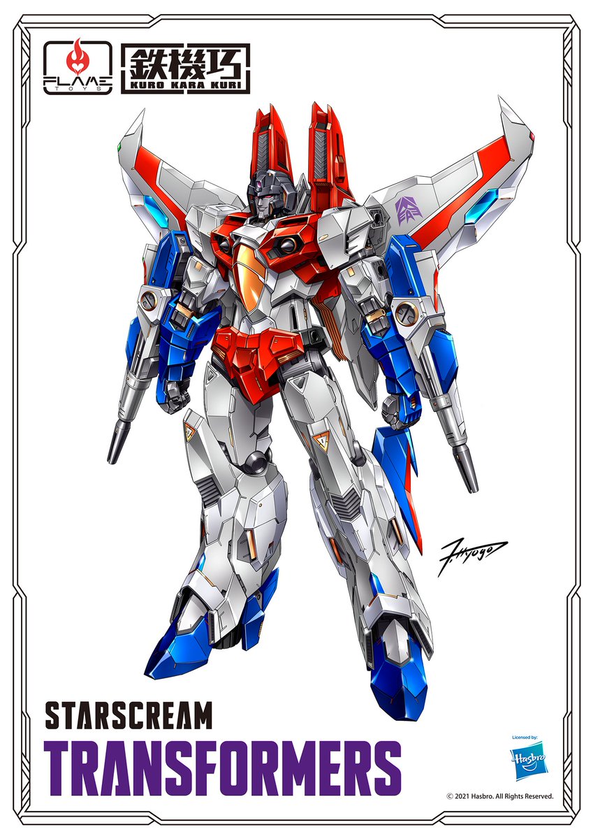 Flame Toys Kuro Kara Kuri robot mode concept art