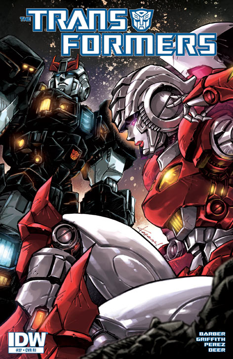 "Prowl, in another time and place, could we...? Nah, forget it."