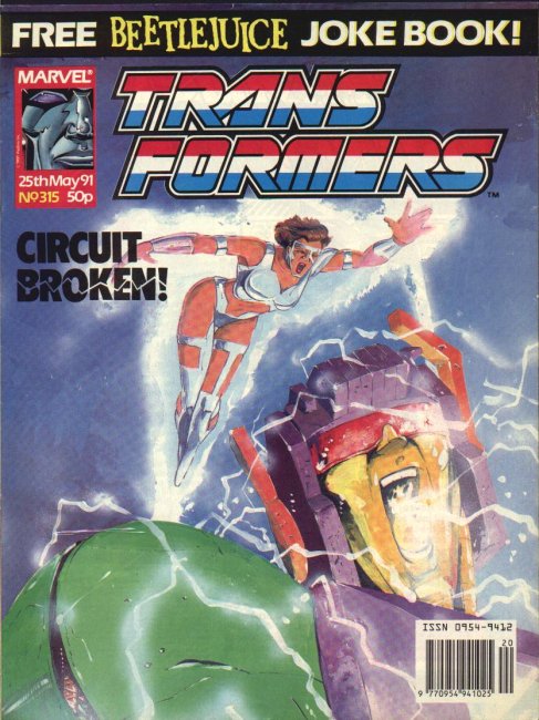 UK issue #315 - At least she's wearing a bit more this time.