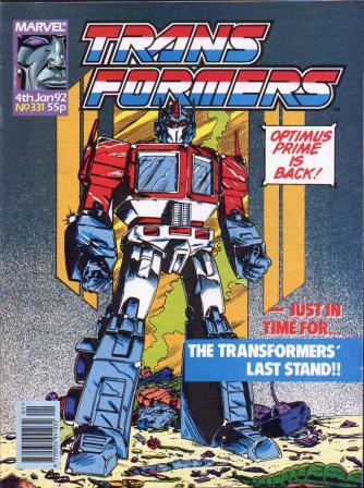Issue #331 - "You don't scare me. I've got chunks of guys like you in my stool!" (Marvel Comics UK, 1991)