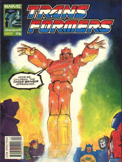 Issue #317 (Marvel UK, 1990; reprints issue #17)