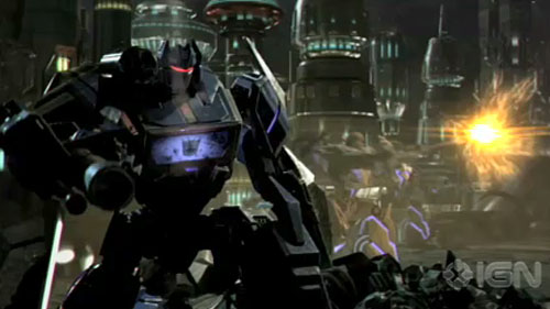 Soundwave sneaks around.
