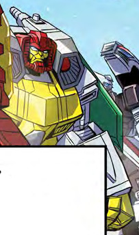 "Jhiaxus" First appearing in Cloud, this eventual Yellow Order leader is made up of the Thrilling 30 Jhiaxus mold in the colors of Jhiaxus's original Marvel character design.